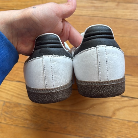 Adidas Samba White and Black Sneakers - Picture 3 of 6
